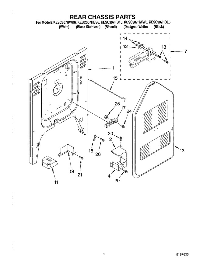 Diagram for KESC307HWH6