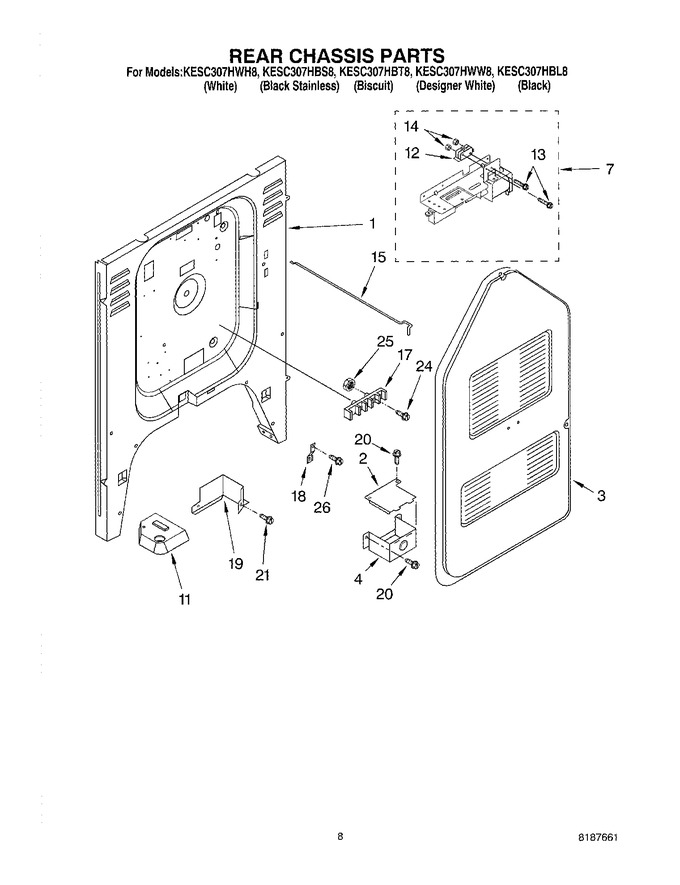 Diagram for KESC307HBT8