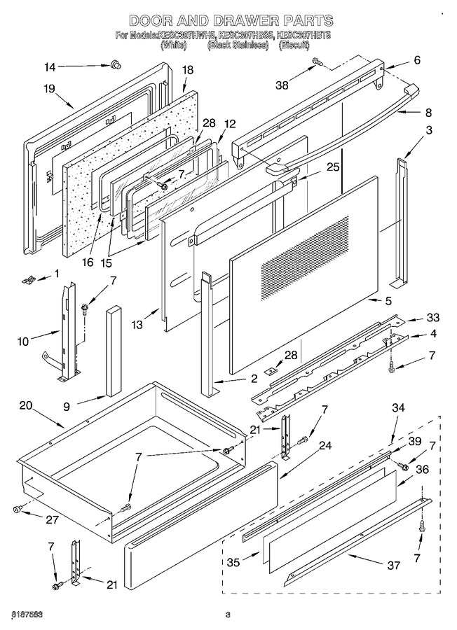 Diagram for KESC307HWH5