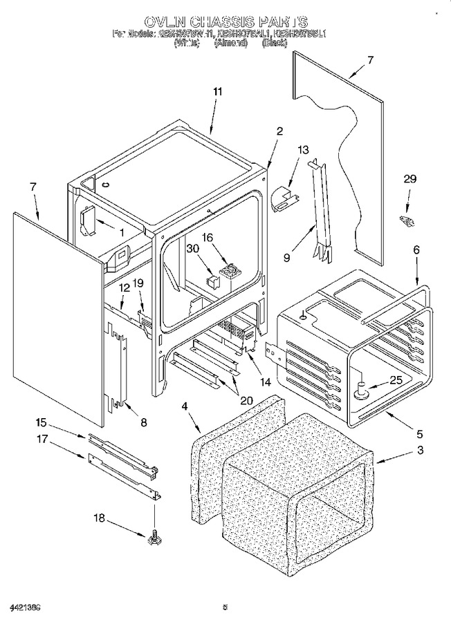 Diagram for KESH307BAL1