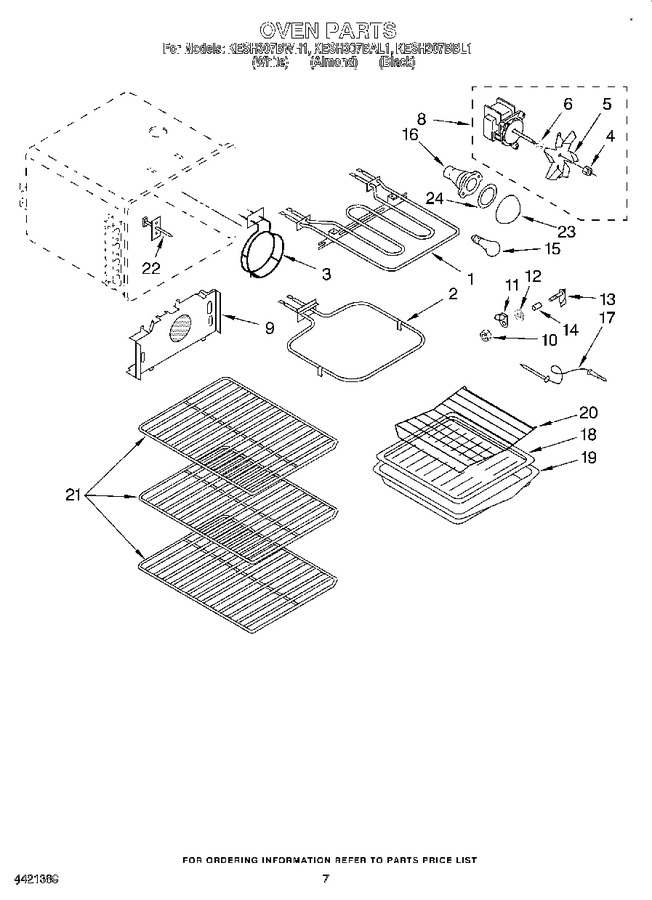 Diagram for KESH307BAL1