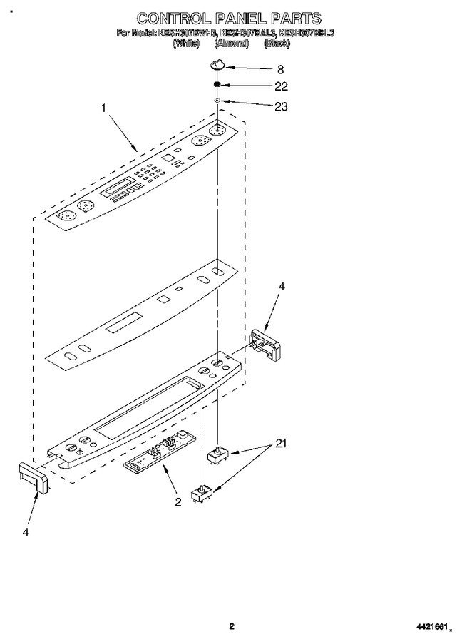 Diagram for KESH307BWH3