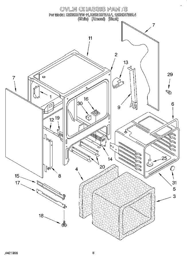 Diagram for KESH307BAL4