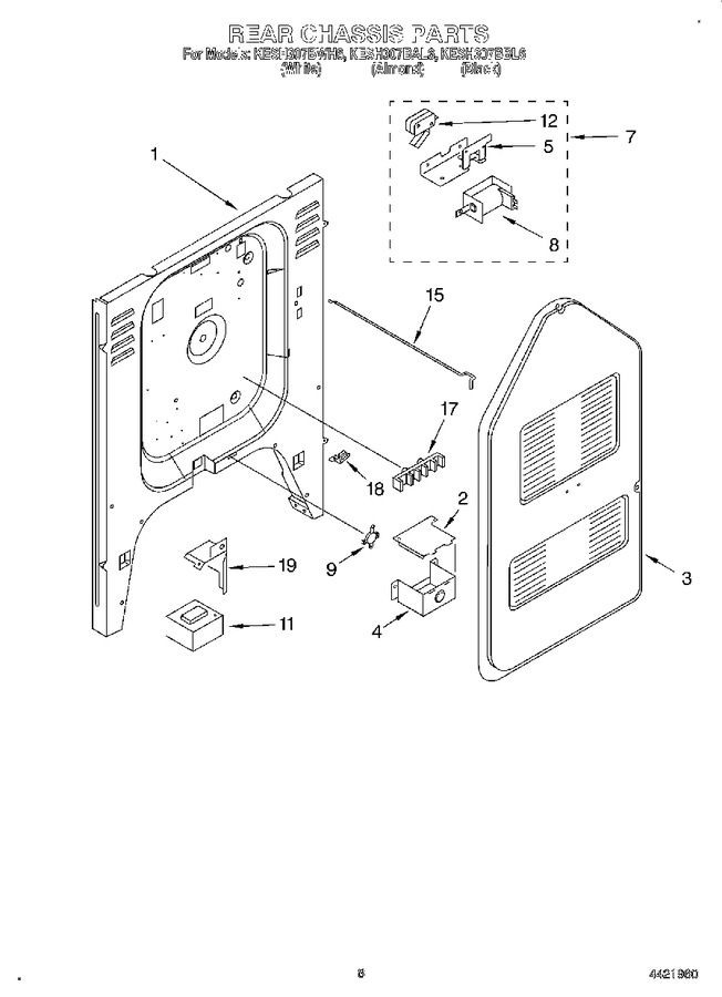 Diagram for KESH307BWH6