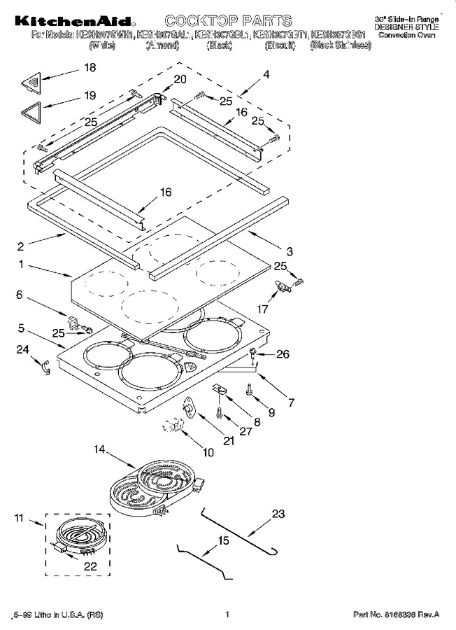 Diagram for KESH307GBS1