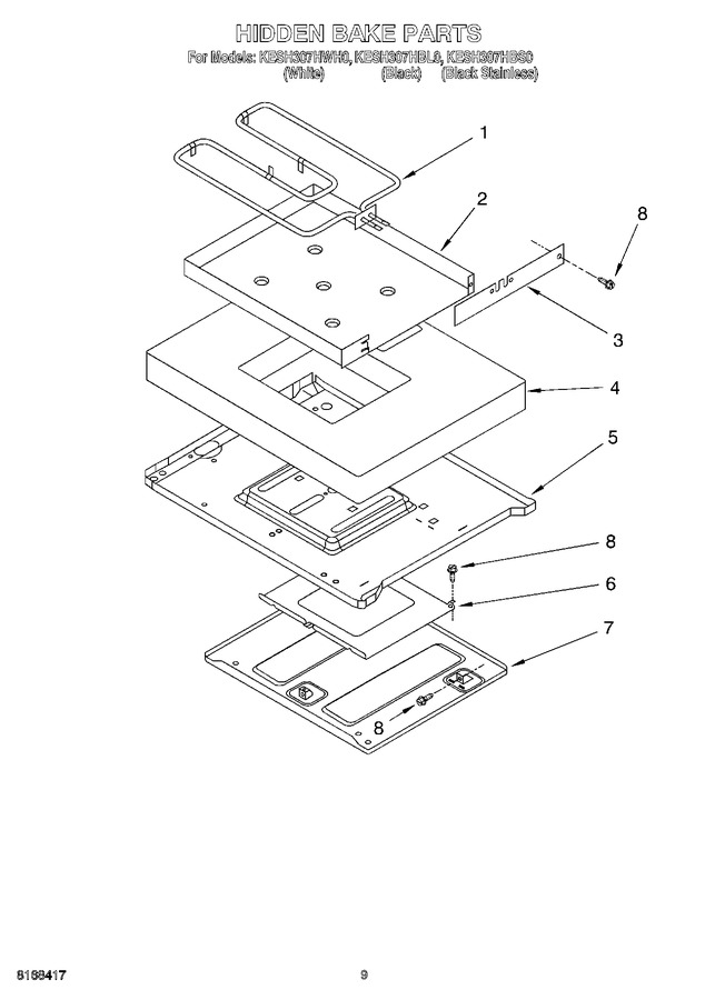 Diagram for KESH307HWH0