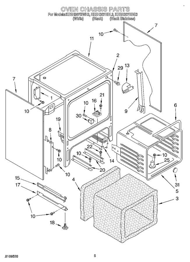 Diagram for KESH307HBL3