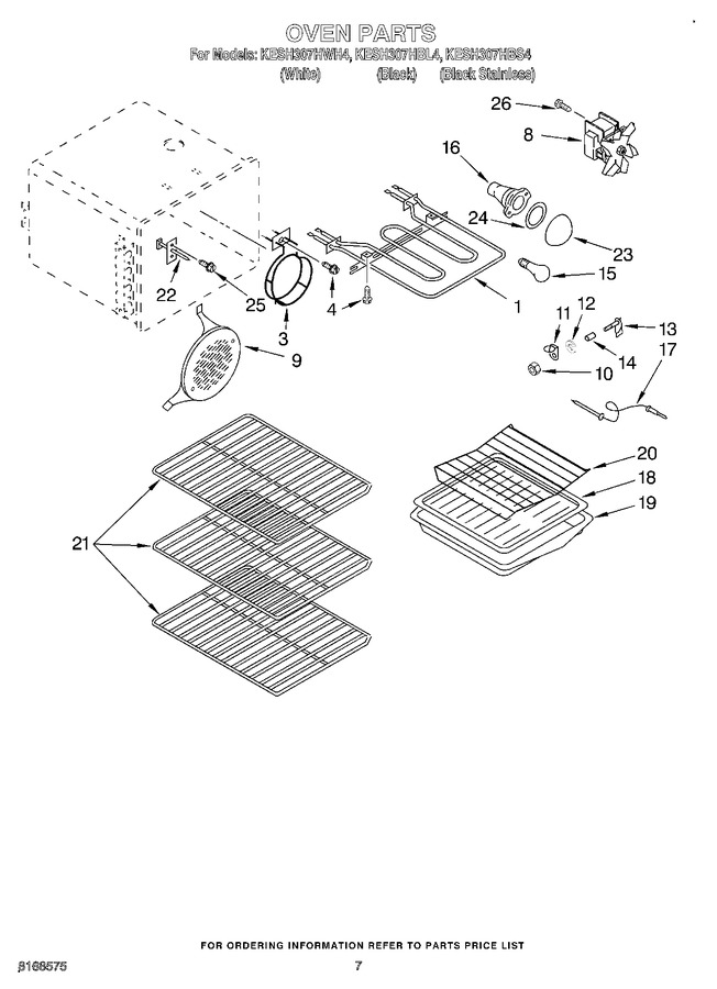 Diagram for KESH307HWH4