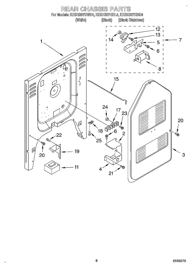 Diagram for KESH307HWH4