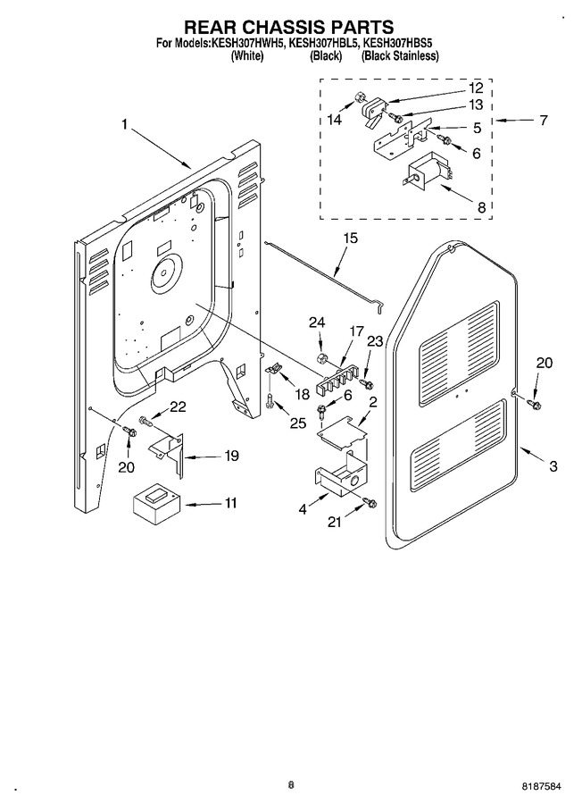 Diagram for KESH307HBL5