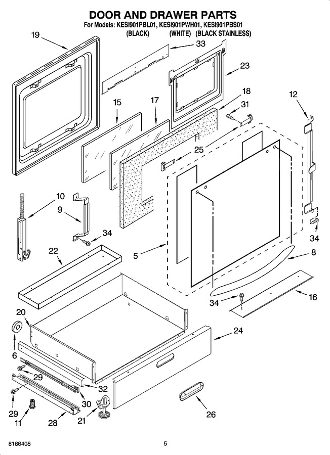 Diagram for KESI901PWH01