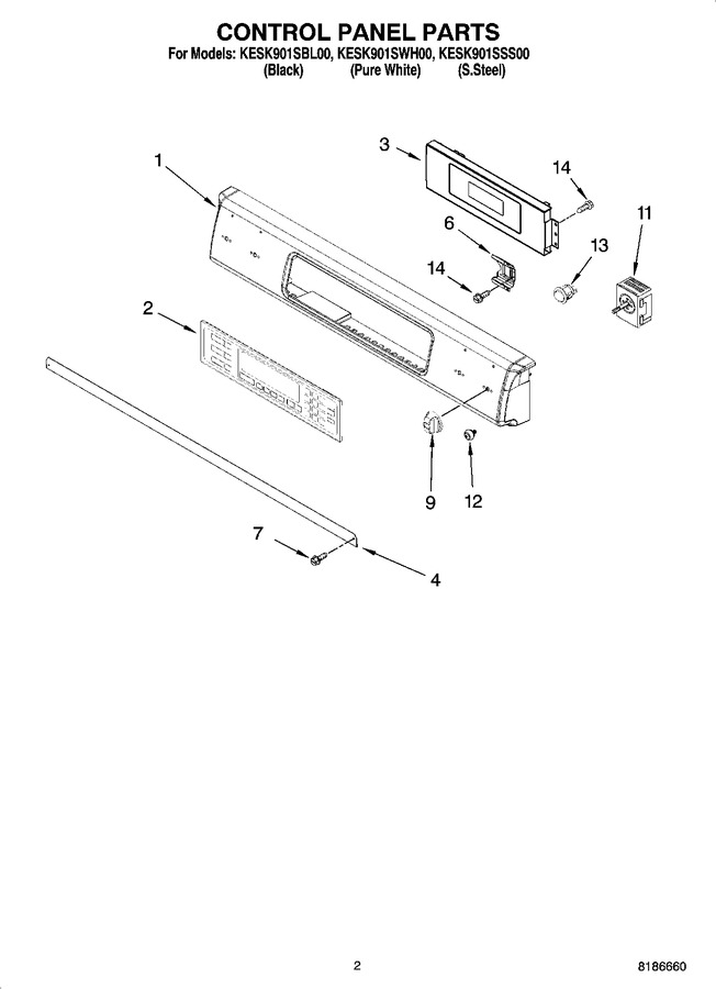 Diagram for KESK901SWH00