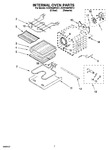 Diagram for 05 - Internal Oven Parts