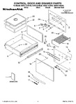 Diagram for 01 - Control, Door And Drawer Parts