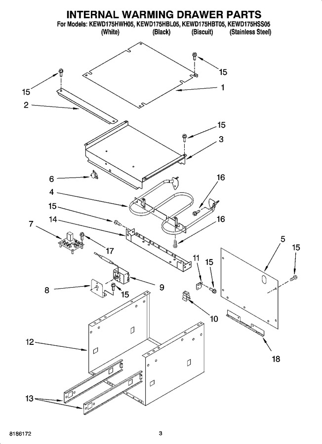 Diagram for KEWD175HWH05