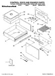 Diagram for 01 - Control, Door And Drawer Parts