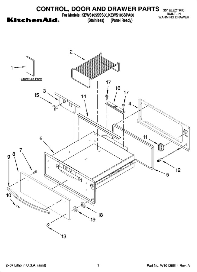 Diagram for KEWS105SPA00