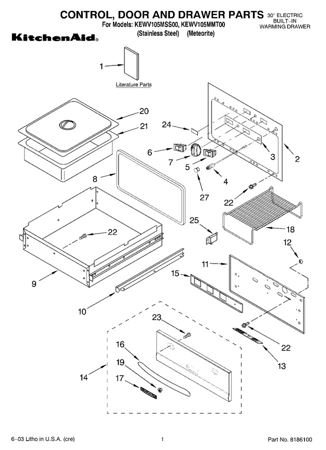 Diagram for KEWV105MMT00