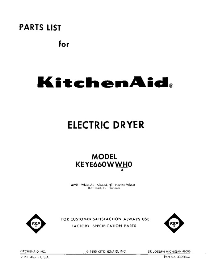 Diagram for KEYE660WPL0