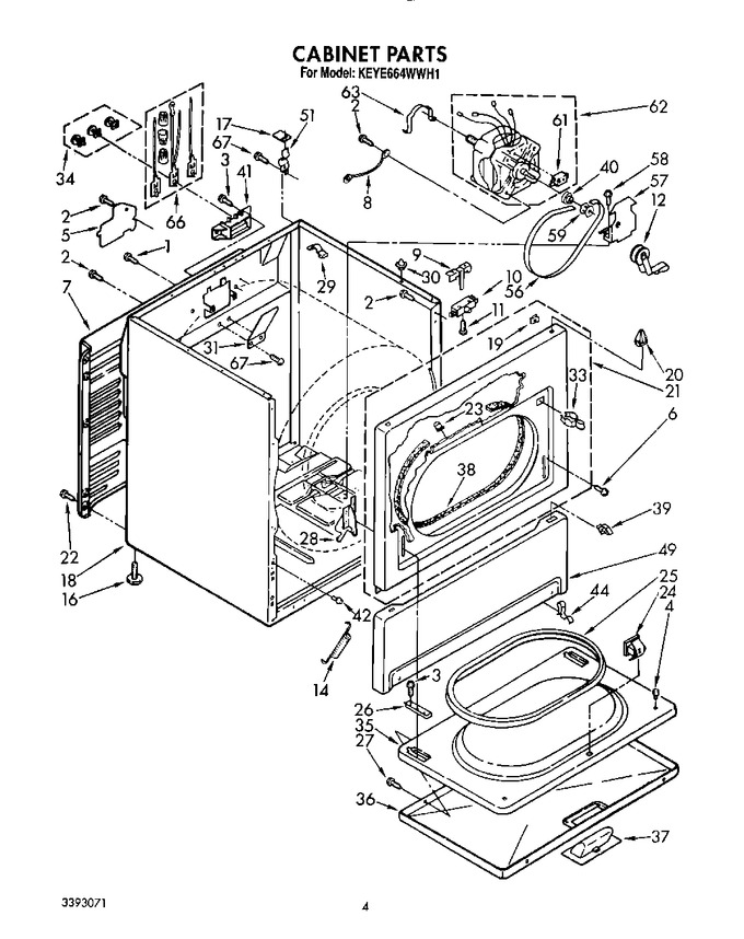 Diagram for KEYE664WWH1