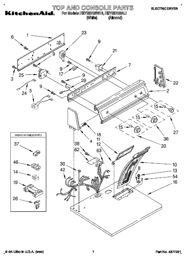 Diagram for KEYE670BWH1