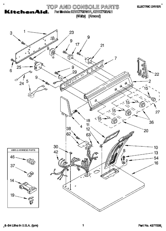 Diagram for KEYE770BWH1