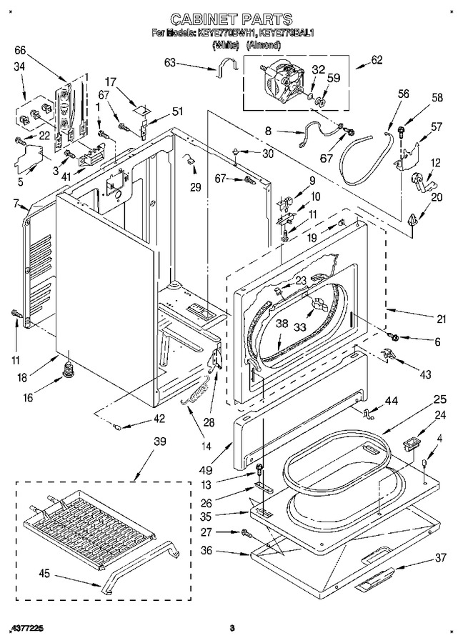 Diagram for KEYE770BAL1