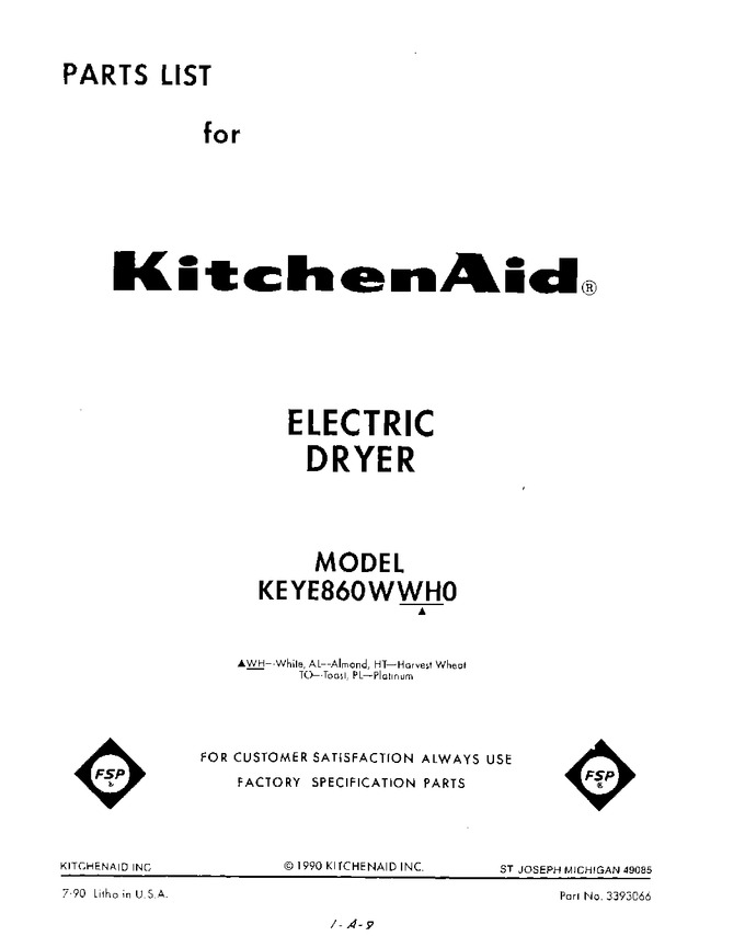 Diagram for KEYE860WPL0