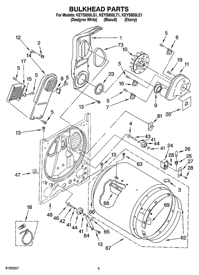 Diagram for KEYS850LQ1