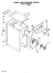 Diagram for 05 - Panel And Control Parts