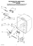 Diagram for 03 - Refrigerator Liner Parts