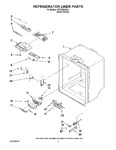 Diagram for 03 - Refrigerator Liner Parts