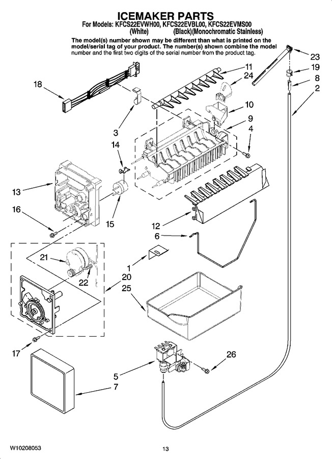 Diagram for KFCS22EVMS00