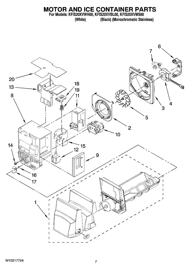 Diagram for KFIS20XVBL00