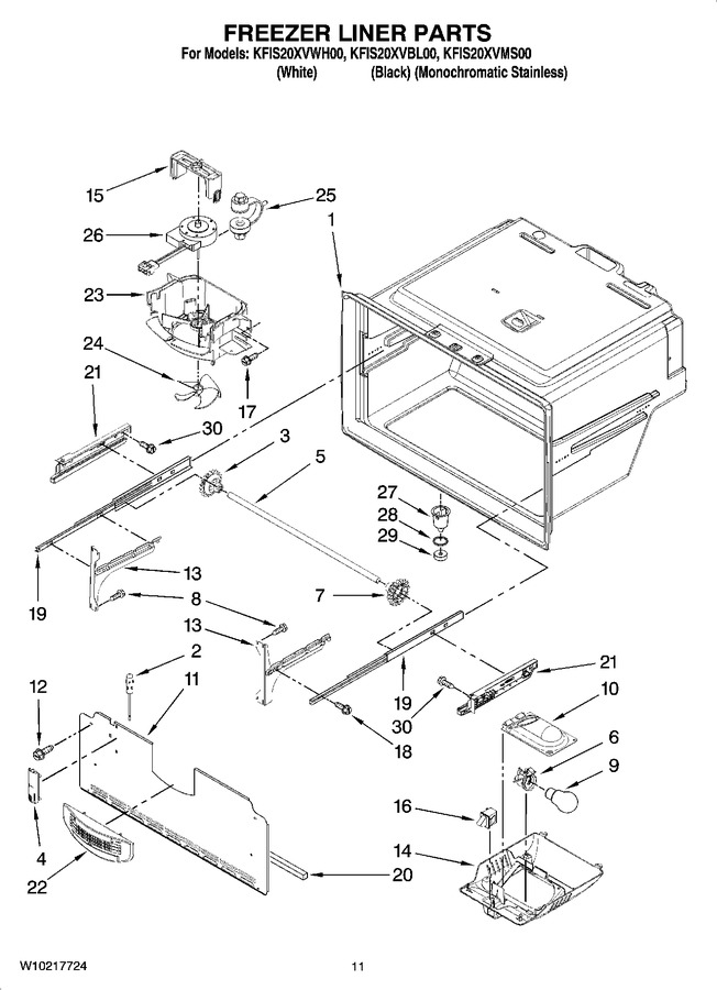 Diagram for KFIS20XVWH00