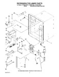 Diagram for 02 - Refrigerator Liner Parts