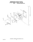 Diagram for 08 - Dispenser Front Parts