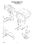 Diagram for 06 - Freezer Liner Parts