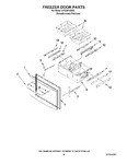 Diagram for 09 - Freezer Door Parts