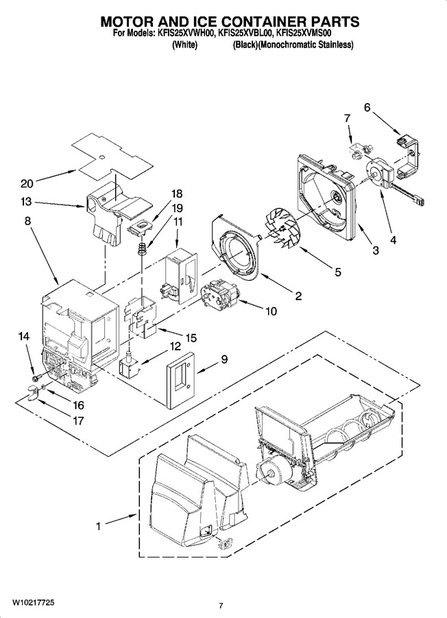 Diagram for KFIS25XVMS00