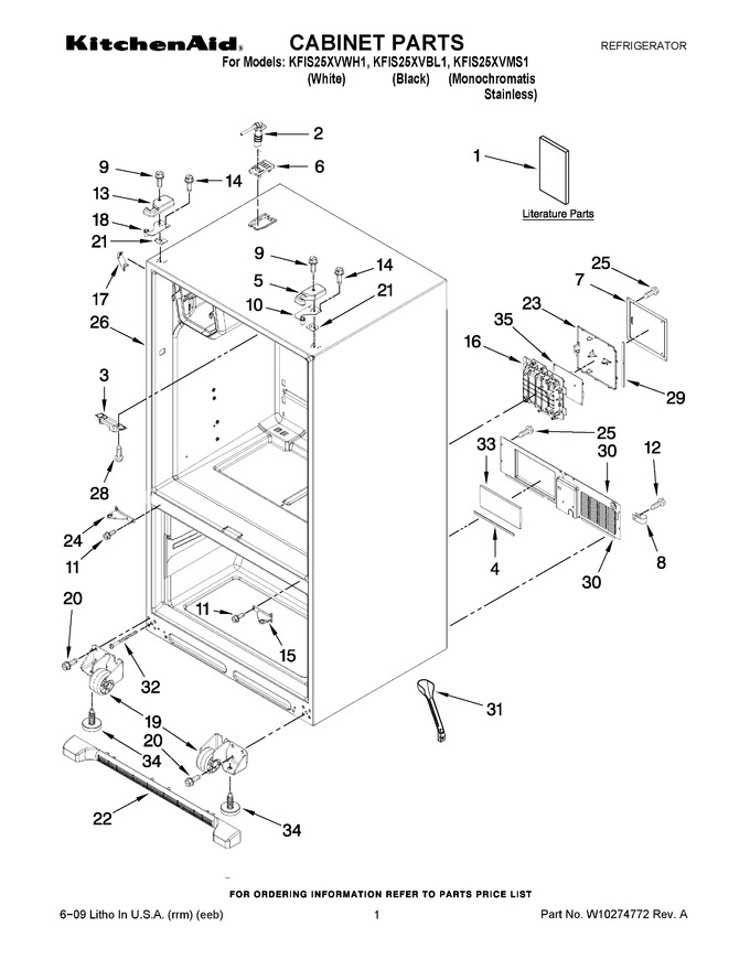 Diagram for KFIS25XVWH1