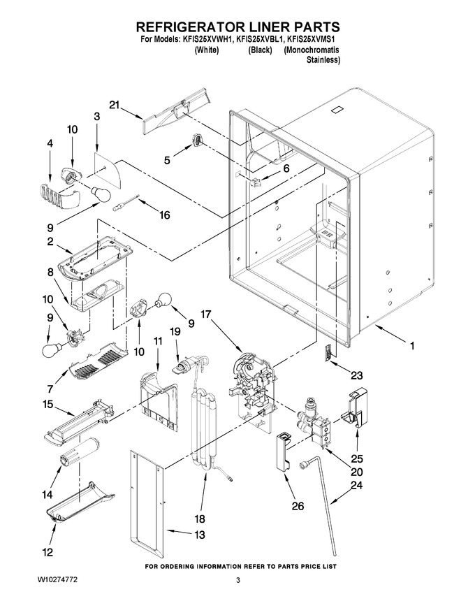 Diagram for KFIS25XVWH1