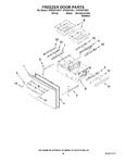 Diagram for 09 - Freezer Door Parts