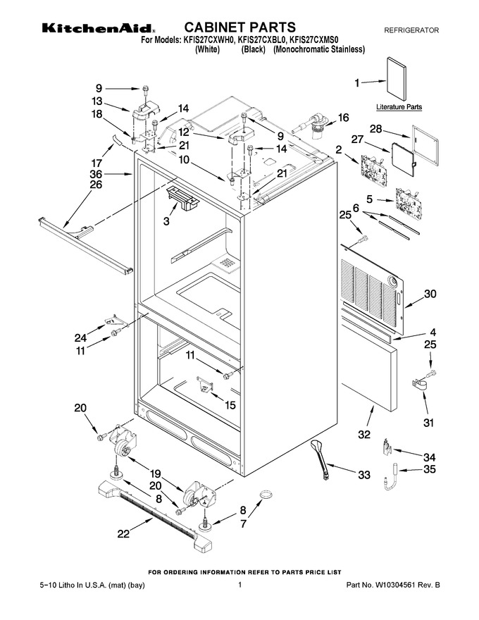 Diagram for KFIS27CXMS0