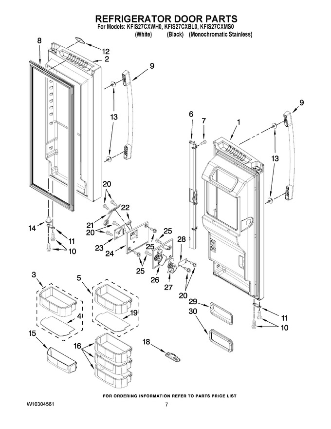 Diagram for KFIS27CXMS0