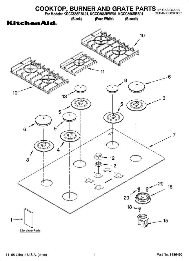 Diagram for KGCC566RBL01