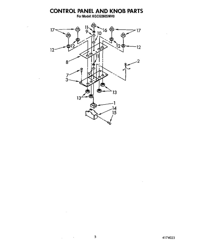 Diagram for KGCG260SOB0