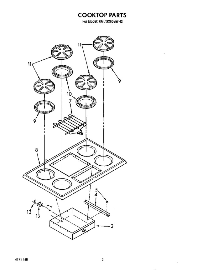 Diagram for KGCG260SBC2