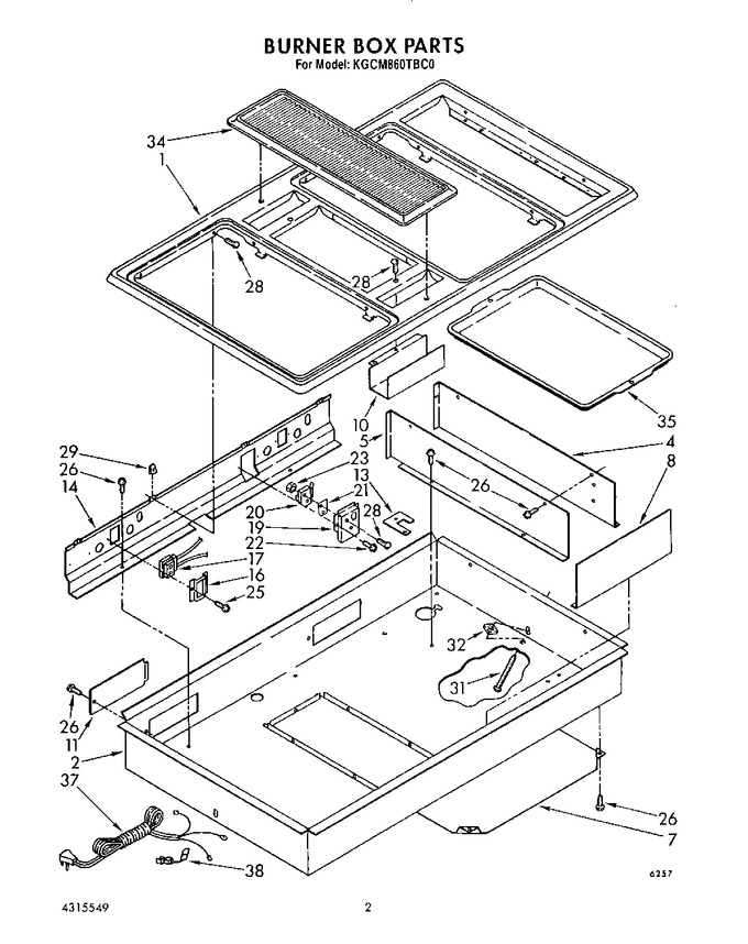 Diagram for KGCM860TBC0