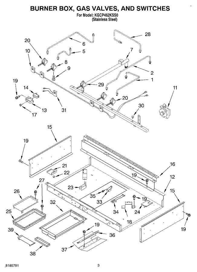 Diagram for KGCP462KSS0